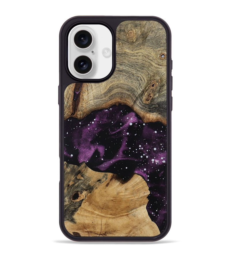 iPhone 16 Plus Wood Phone Case - Kory (Cosmos, 811613)