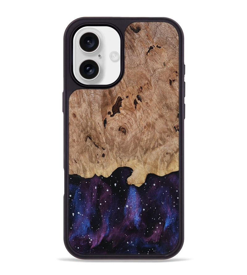 iPhone 16 Plus Wood Phone Case - Tiana (Cosmos, 811625)