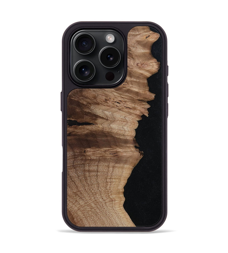 iPhone 16 Pro Wood Phone Case - Jeremy (Wood Burl, 811635)
