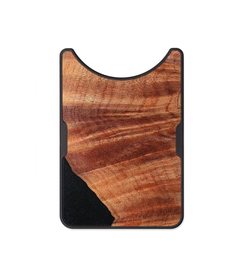 Alloy Wood Wallet - Kamila (Wood Burl, 811650)
