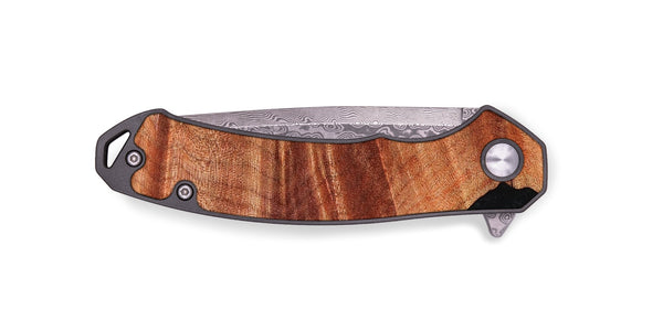EDC Wood Pocket Knife - Kamila (Wood Burl, 811650)