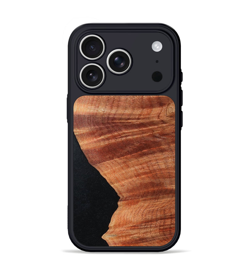 iPhone 17 Pro Wood Phone Case - Kamila (Wood Burl, 811650)