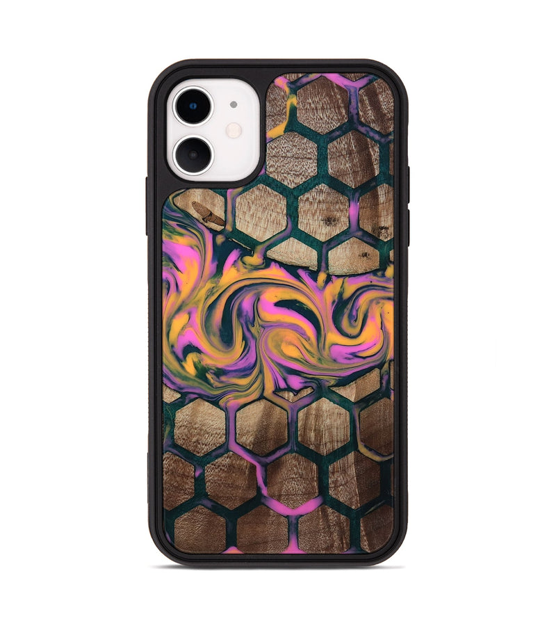 iPhone 11 Wood Phone Case - Ximena (Pattern, 811652)