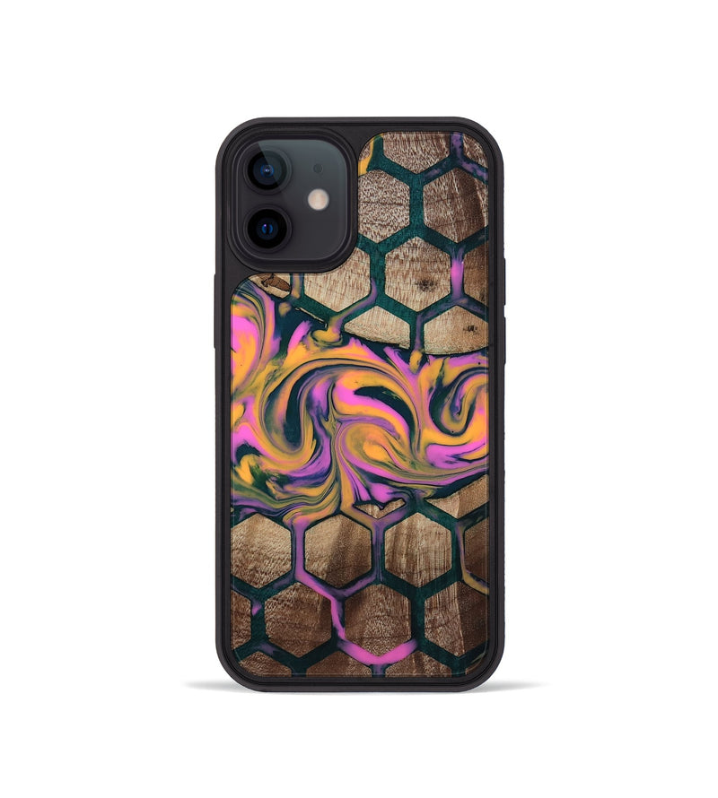 iPhone 12 mini Wood Phone Case - Ximena (Pattern, 811652)