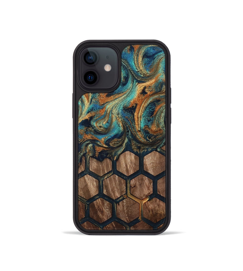 iPhone 12 mini Wood Phone Case - Mandi (Pattern, 811653)