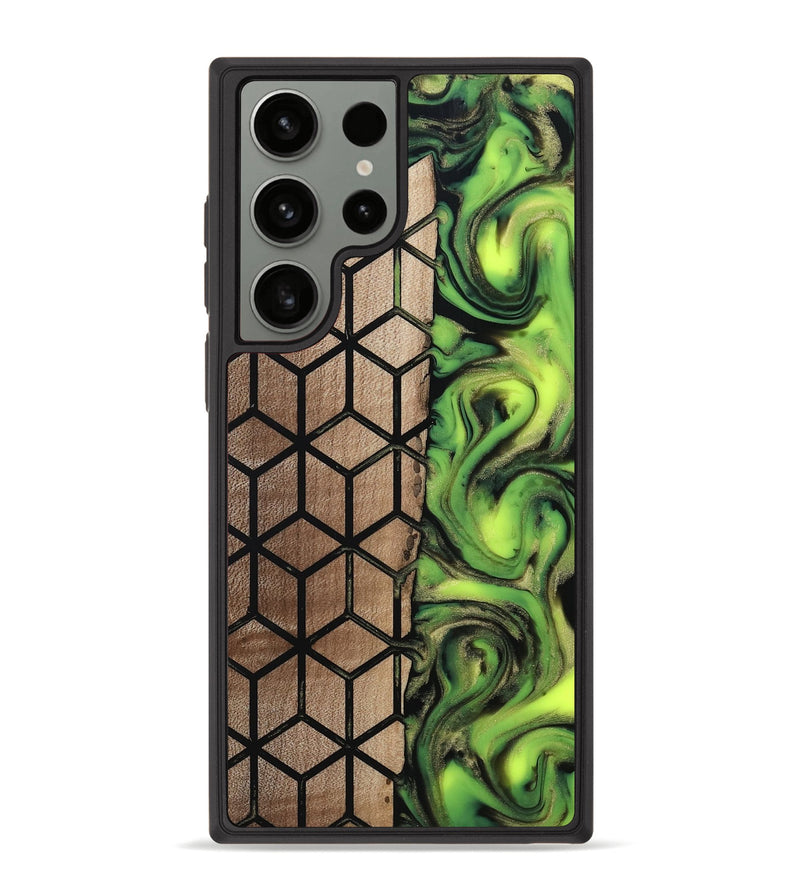 Galaxy S23 Ultra Wood Phone Case - Delois (Pattern, 811661)