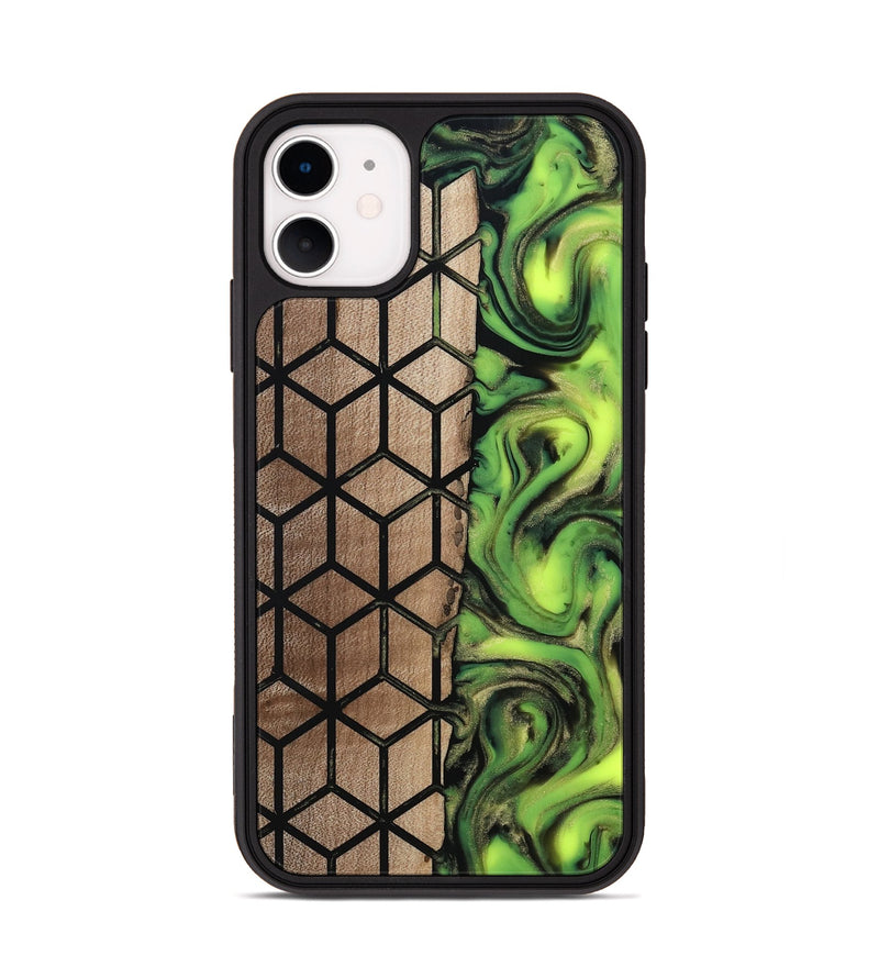 iPhone 11 Wood Phone Case - Delois (Pattern, 811661)