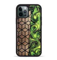 iPhone 12 Pro Max Wood Phone Case - Delois (Pattern, 811661)