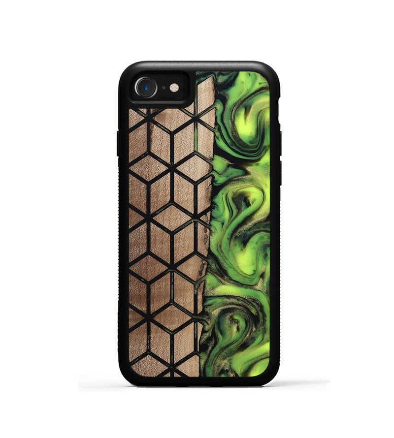 iPhone SE Wood Phone Case - Delois (Pattern, 811661)