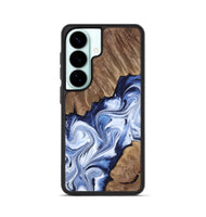 Galaxy S26 Wood Phone Case - Atreus (Blue, 811662)