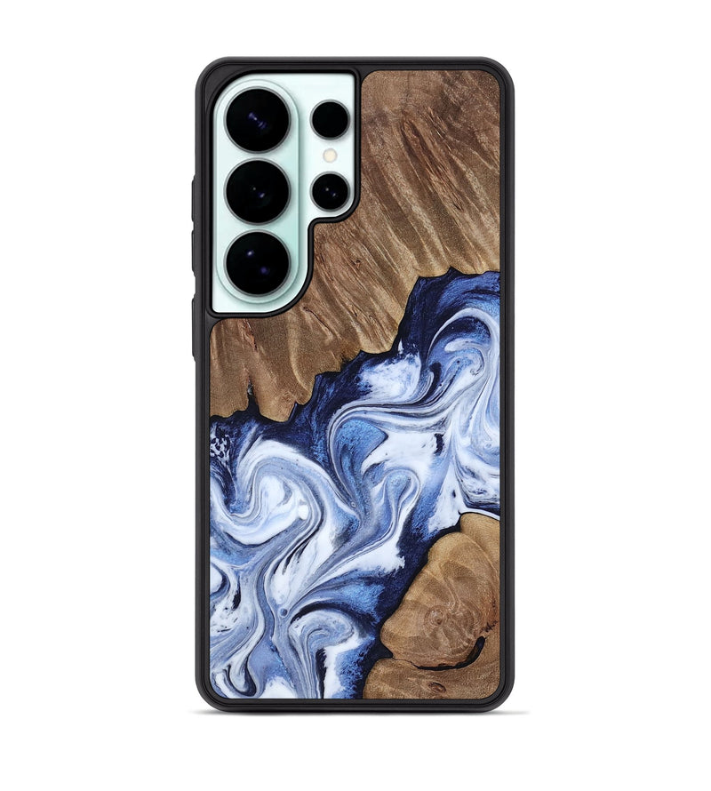 Galaxy S26 Ultra Wood Phone Case - Atreus (Blue, 811662)