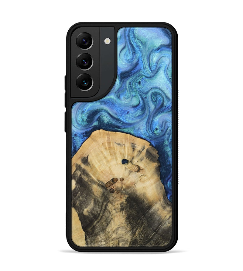 Galaxy S22 Plus Wood Phone Case - Hazel (Blue, 811663)