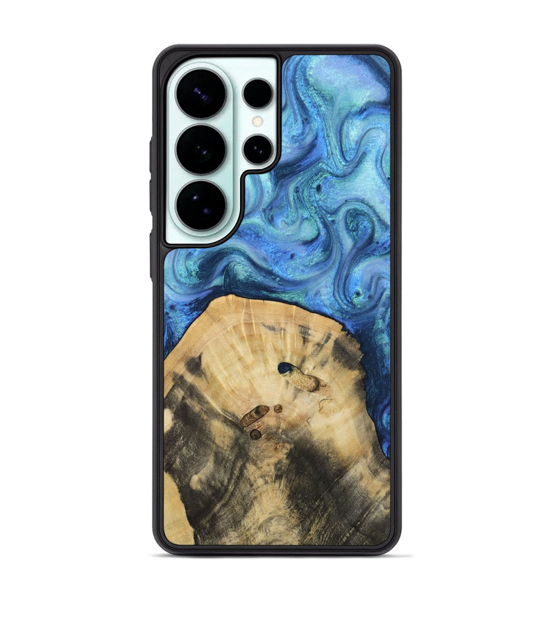 Galaxy S26 Ultra Wood Phone Case - Hazel (Blue, 811663)