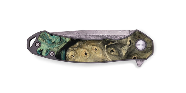 EDC Wood Pocket Knife - Sonji (Green, 811667)