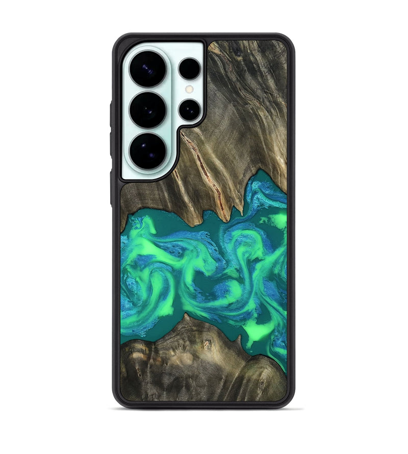 Galaxy S26 Ultra Wood Phone Case - Luann (Green, 811670)