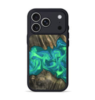 iPhone 17 Pro Wood Phone Case - Luann (Green, 811670)