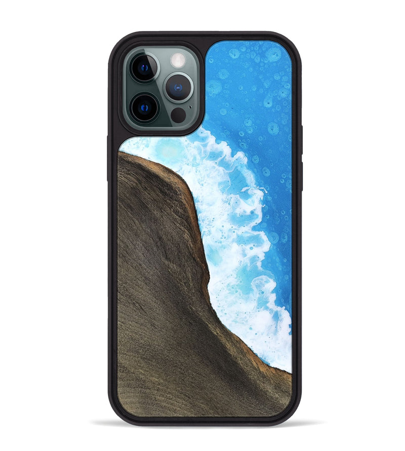 iPhone 12 Pro Max Wood Phone Case - Thalia (Coastal, 811676)