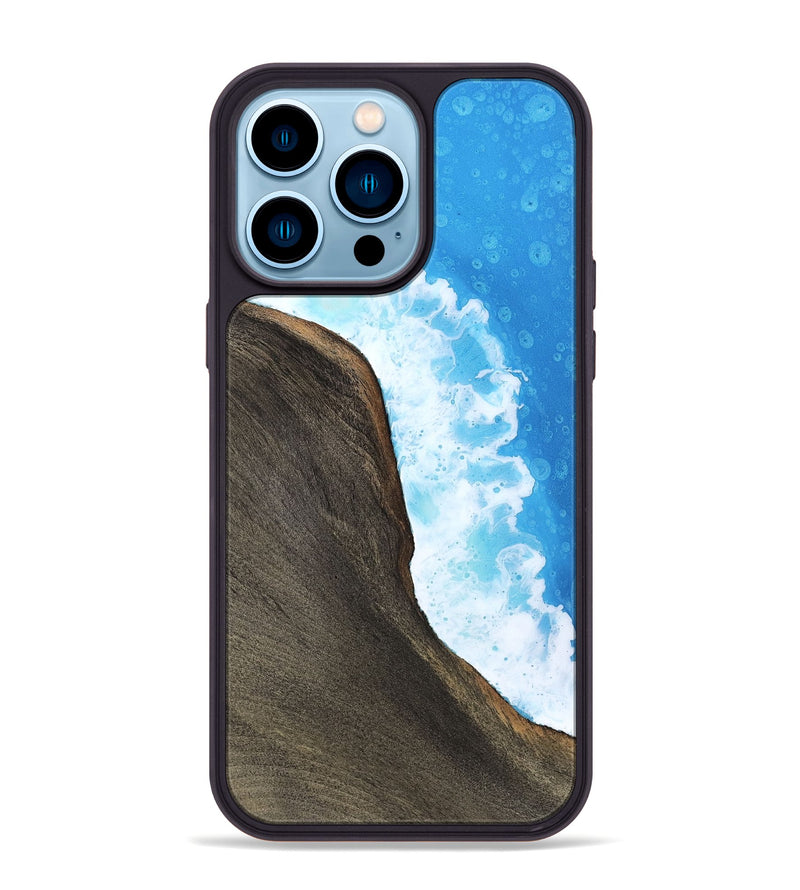 iPhone 14 Pro Max Wood Phone Case - Thalia (Coastal, 811676)