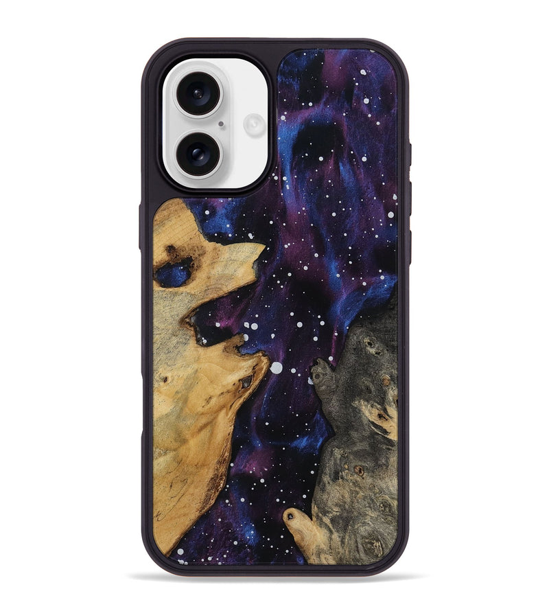 iPhone 16 Plus Wood Phone Case - Vikki (Cosmos, 811706)