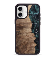 iPhone 16 Plus Wood Phone Case - Shea (Cosmos, 811708)