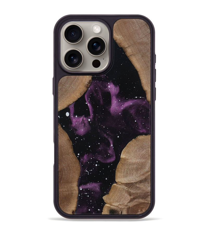 iPhone 16 Pro Max Wood Phone Case - Quincy (Cosmos, 811709)