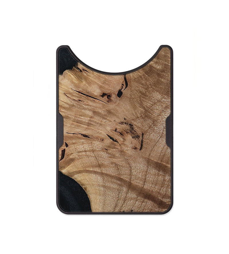 Alloy Wood Wallet - Hana (Wood Burl, 811716)