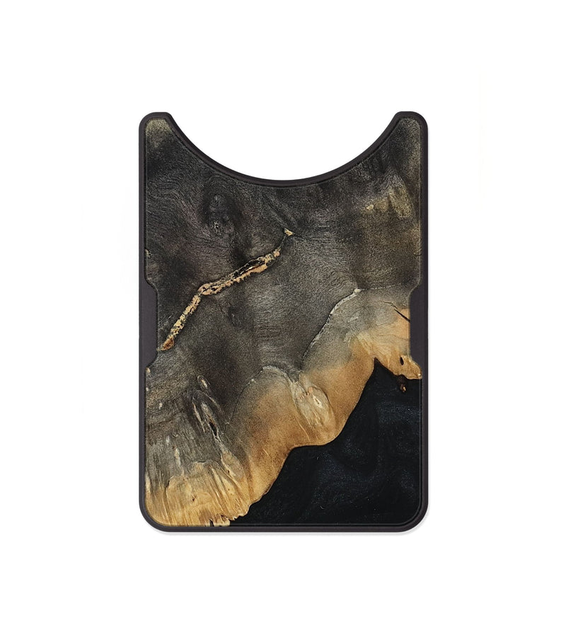 Alloy Wood Wallet - Zada (Wood Burl, 811717)