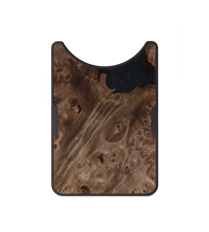 Alloy Wood Wallet - Shad (Wood Burl, 811719)