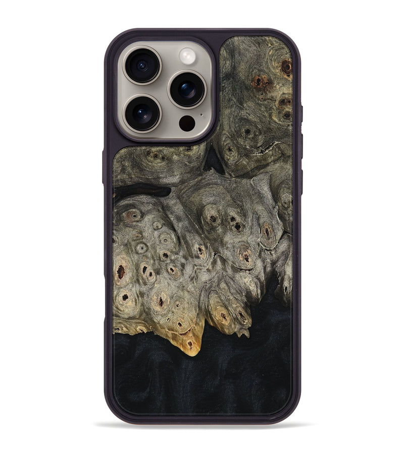 iPhone 16 Pro Max Wood Phone Case - Sherryl (Wood Burl, 811720)