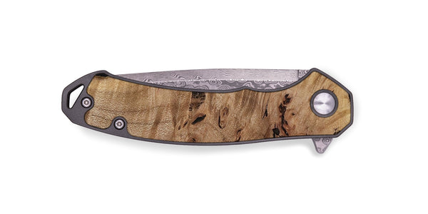 EDC Wood Pocket Knife - Chelsey (Wood Burl, 811721)