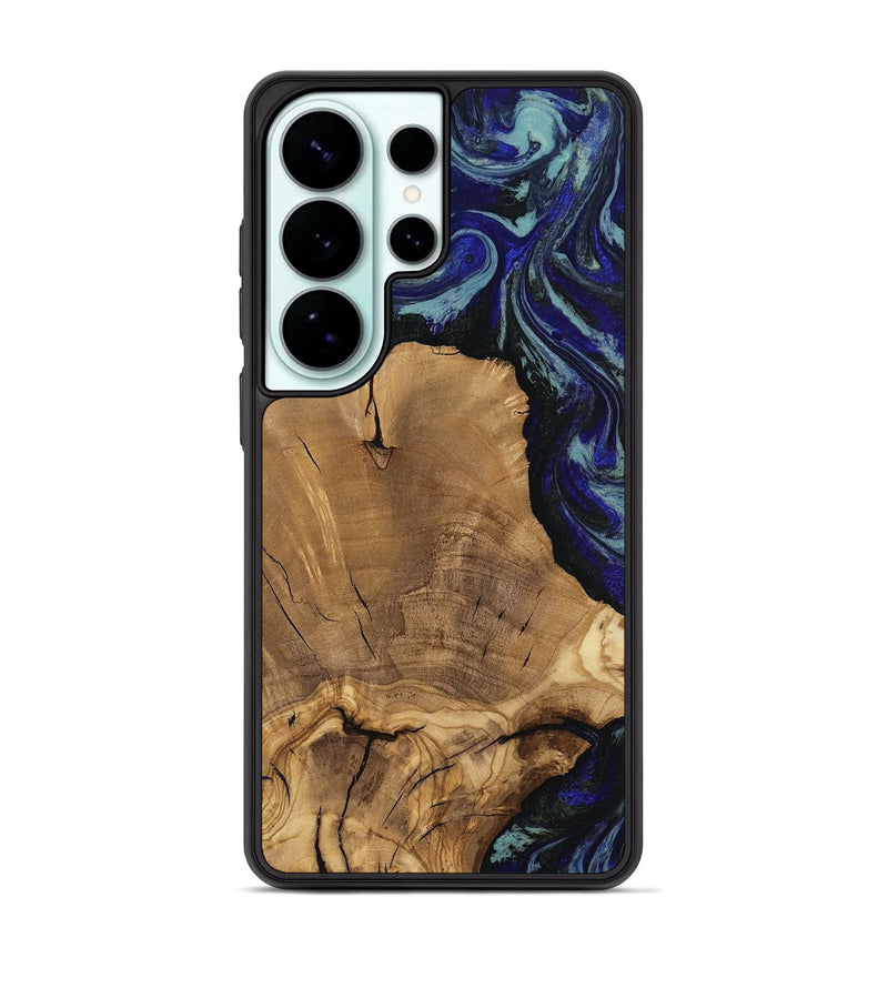 Galaxy S26 Ultra Wood Phone Case - Dayna (Blue, 811745)