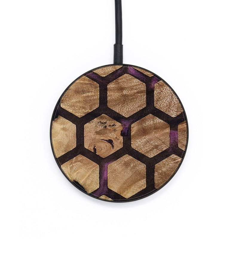 Circle Wood Wireless Charger - Bettie (Pattern, 811770)