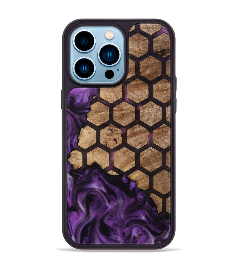 iPhone 14 Pro Max Wood Phone Case - Bettie (Pattern, 811770)