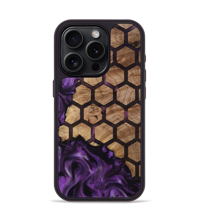 iPhone 15 Pro Wood Phone Case - Bettie (Pattern, 811770)