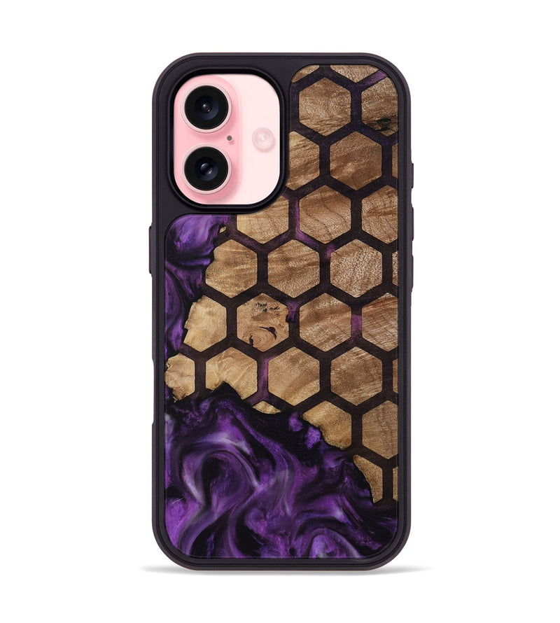 iPhone 16 Wood Phone Case - Bettie (Pattern, 811770)