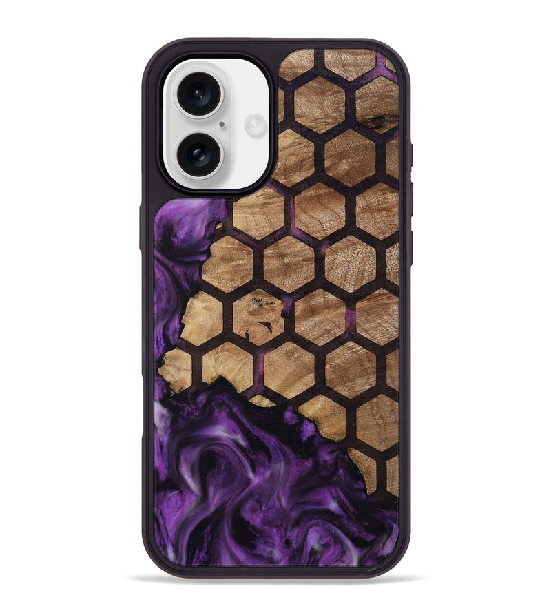 iPhone 16 Plus Wood Phone Case - Bettie (Pattern, 811770)