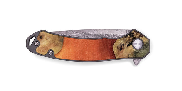 EDC Wood Pocket Knife - Trisha (Red, 811789)