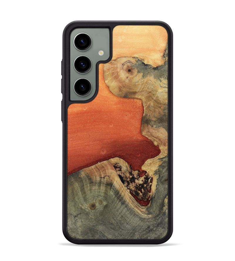 Galaxy S24 Plus Wood Phone Case - Trisha (Red, 811789)