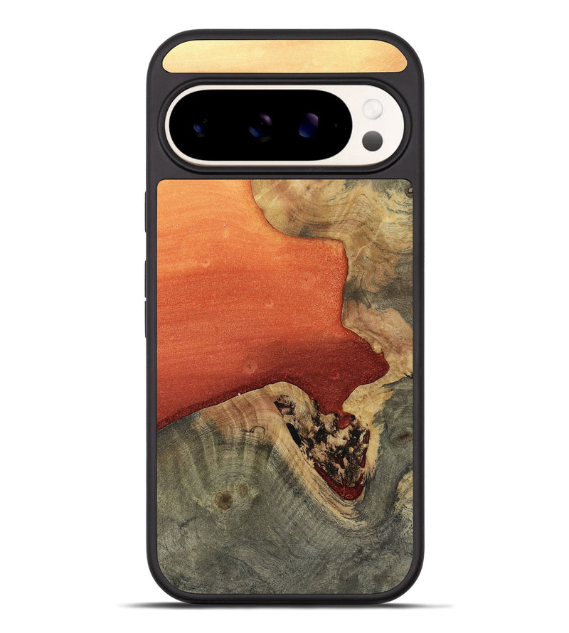 Pixel 9 Pro XL Wood Phone Case - Trisha (Red, 811789)