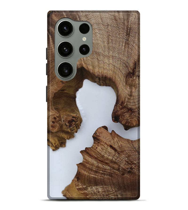 Galaxy S24 Ultra Wood Live Edge Phone Case - Maxwell (Clear, 811795)