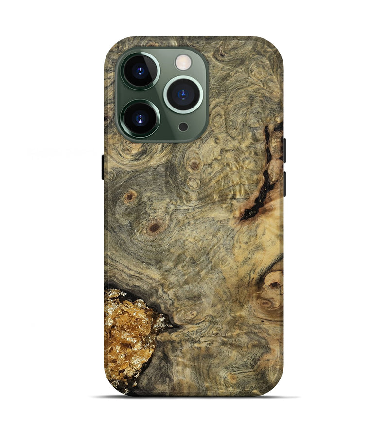 iPhone 13 Pro Wood Live Edge Phone Case - Freyja (Wood Burl, 811802)