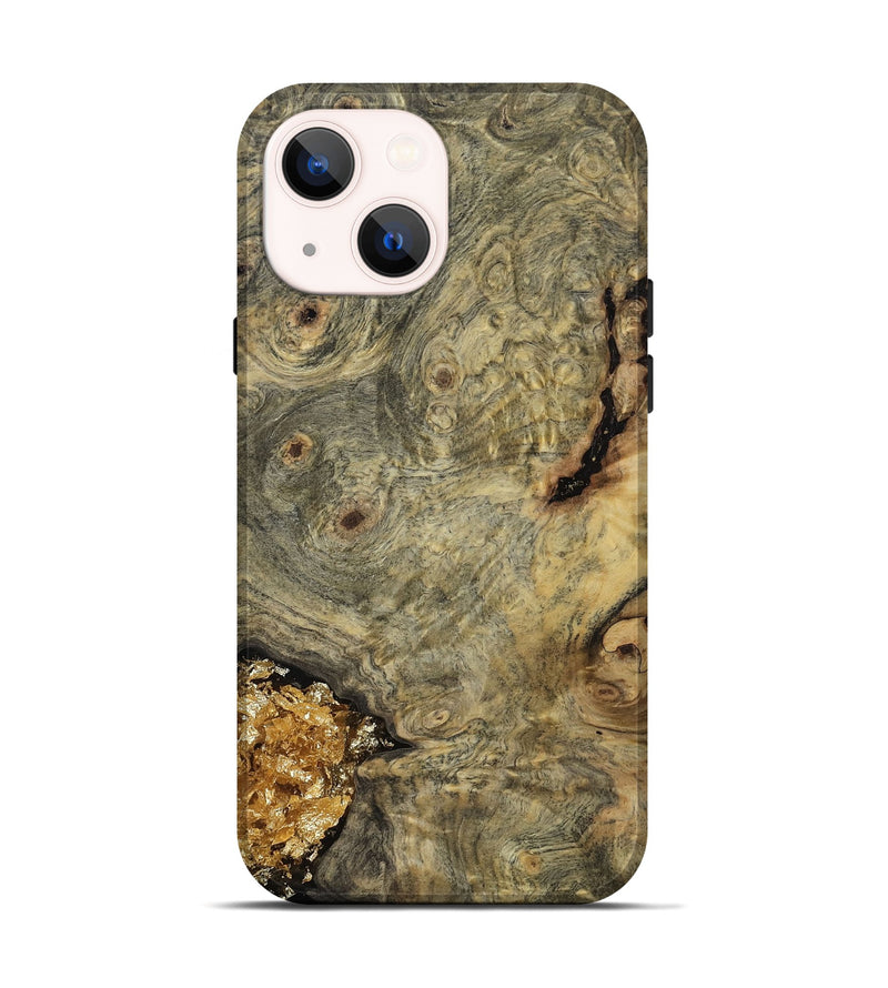 iPhone 14 Wood Live Edge Phone Case - Freyja (Wood Burl, 811802)