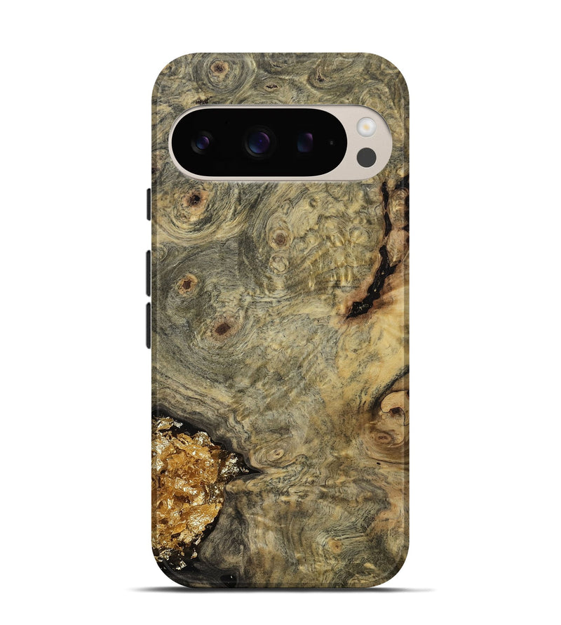 Pixel 9 Wood Live Edge Phone Case - Freyja (Wood Burl, 811802)
