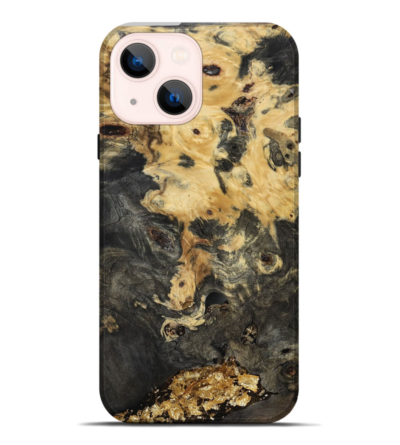 iPhone 14 Plus Wood Live Edge Phone Case - Otis (Wood Burl, 811805)