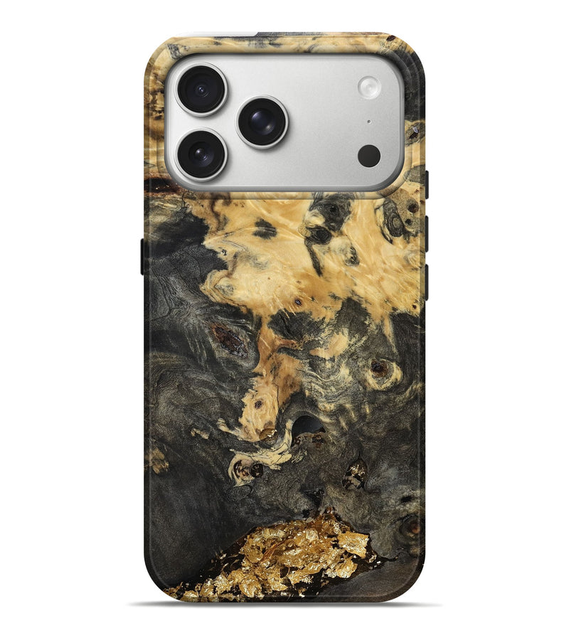 iPhone 17 Pro Max Wood Live Edge Phone Case - Otis (Wood Burl, 811805)