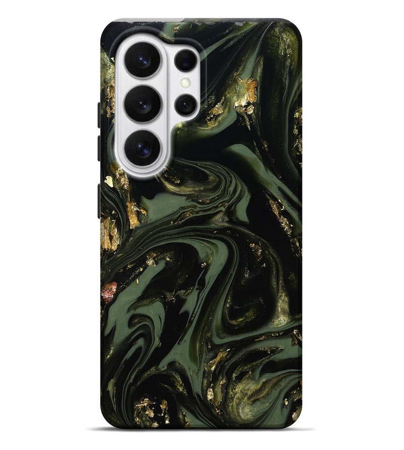 Galaxy S26 Ultra ResinArt Live Edge Phone Case - Chanel (Green, 811806)