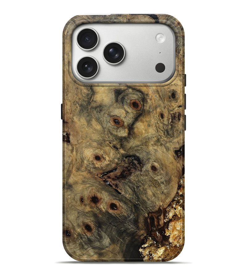 iPhone 17 Pro Max Wood Live Edge Phone Case - Jerod (Wood Burl, 811808)