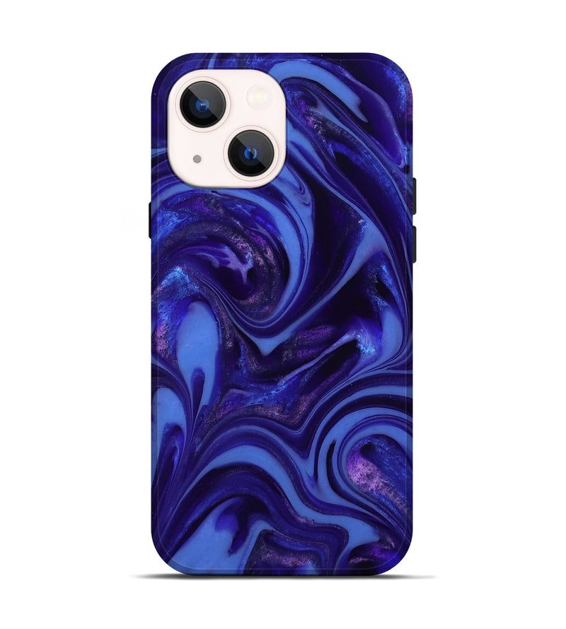 iPhone 14 ResinArt Live Edge Phone Case - Kathie (Purple, 811809)