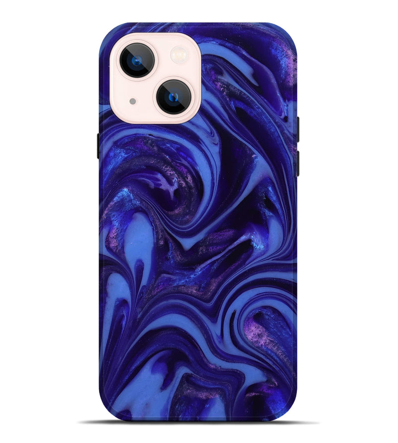 iPhone 14 Plus ResinArt Live Edge Phone Case - Kathie (Purple, 811809)