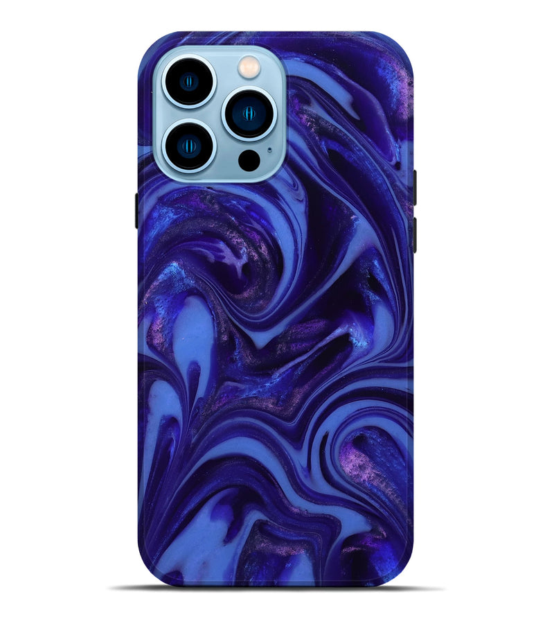 iPhone 14 Pro Max ResinArt Live Edge Phone Case - Kathie (Purple, 811809)